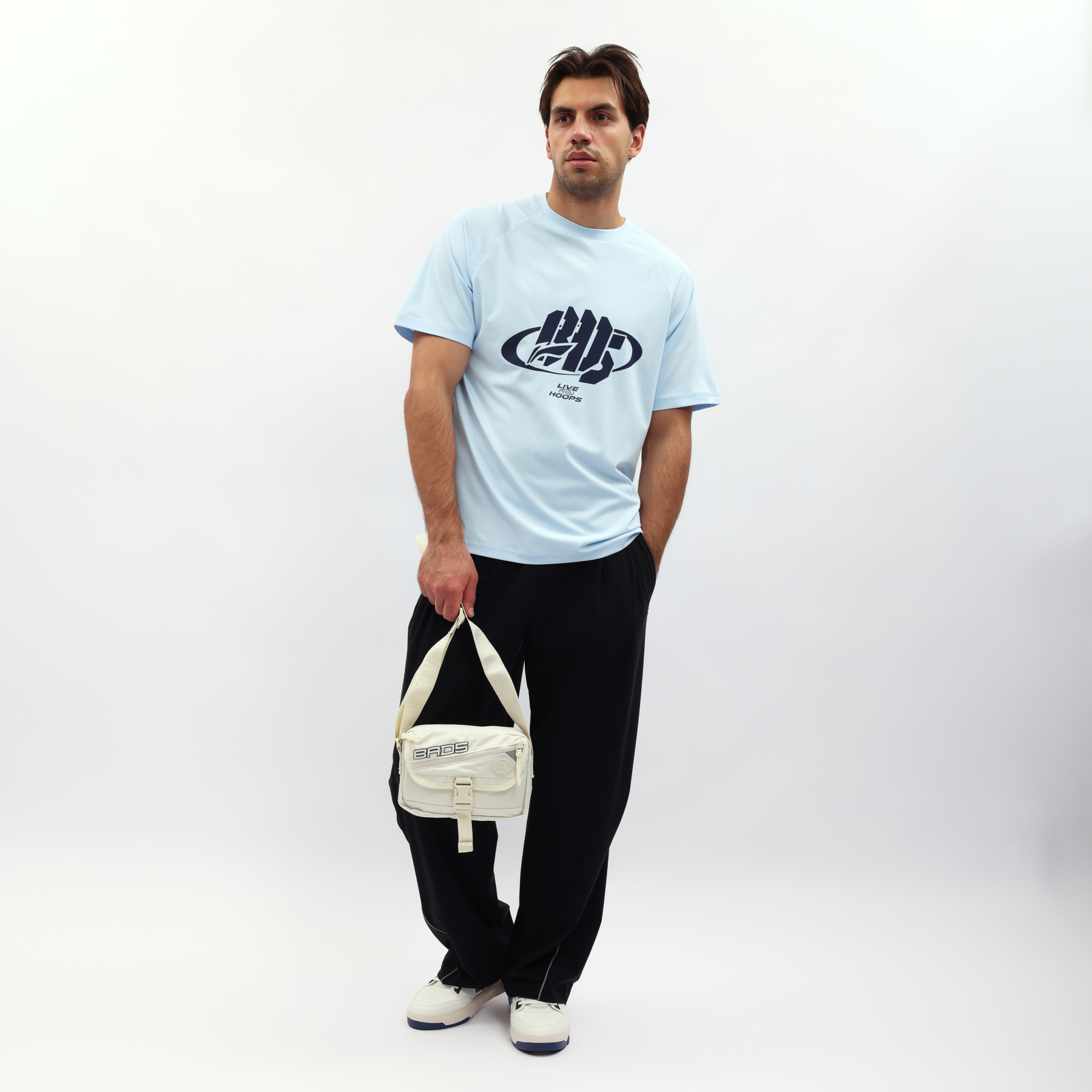 ATSW381-3 Футболка Badfive Streetball синий
